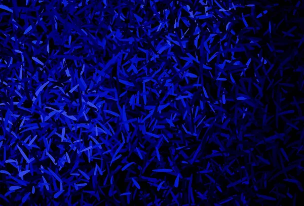 Fond Vectoriel Bleu Foncé Avec Des Rayures Fines Illustration Brillante — Image vectorielle