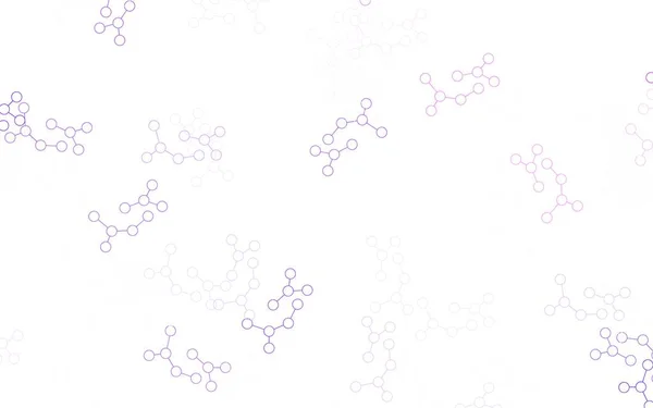 Modèle Vectoriel Violet Clair Rose Avec Structure Intelligence Artificielle Structure — Image vectorielle