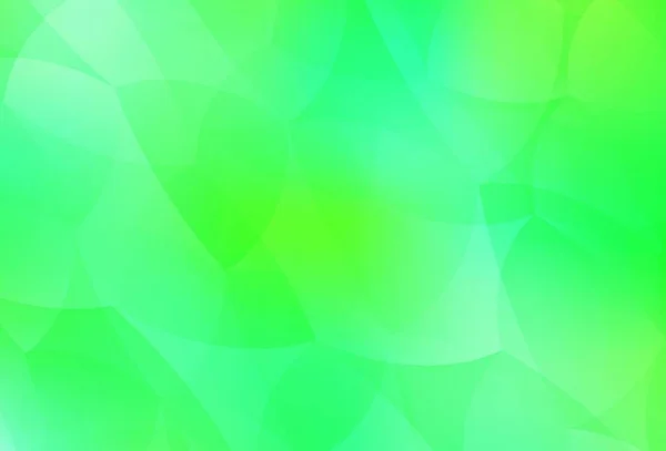Hellgrüner Gelber Vektorhintergrund Mit Dreiecken Moderne Abstrakte Illustration Mit Bunten — Stockvektor