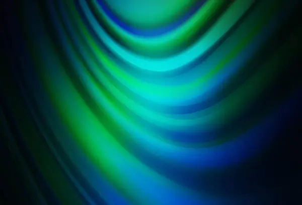 Темно Синий Зеленый Цветовой Фон Новая Цветная Иллюстрация Стиле Размытости — стоковый вектор