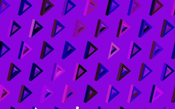Σκούρο Μωβ Ροζ Διανυσματικό Φόντο Πολυγωνικό Στυλ Εικονογράφηση Σετ Πολύχρωμα — Διανυσματικό Αρχείο