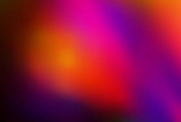 Dark Pink Red Vector Abstract Blurred Background Creative Illustration Halftone — ストックベクタ