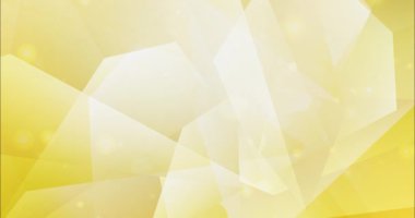 4K döngü açık sarı eşkenar dörtgenli soyut animasyon.