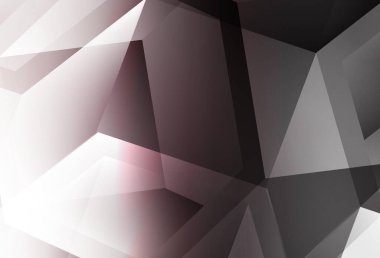 Renkli altıgenli açık gri vektör deseni. Renkli altıgenli soyut illüstrasyon. Reklamınız için bir kalıp, kitapçıklar.