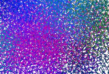 Koyu pembe, tekrarlanan çubuklu mavi vektör şablonu. Çizgilerle modern geometrik soyut çizim. Reklam, kitapçıklar, broşürler için desen.