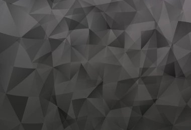 Çokgen biçiminde Light Gray vektör arkaplanı. Doğa tarzında üçgenleri olan güzel bir çizim. Bir cep telefonu için arka plan.