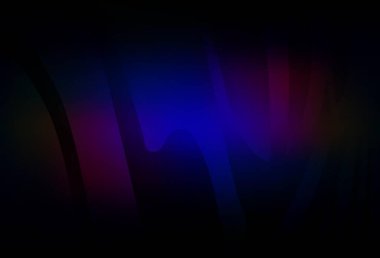 Koyu mavi, kırmızı vektör modern zarif düzen. Renkli soyut çizimler ve gradyan. Tasarımlar için arka plan.