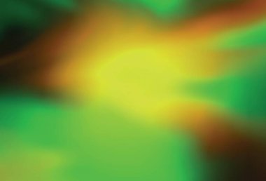 Açık yeşil, sarı vektör soyut parlak şablon. Renkli soyut çizimler ve gradyan. Web siteniz için bulanık tasarım.