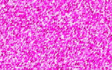 Kare biçiminde açık pembe vektör deseni. Renkli dikdörtgenlerle modern soyut çizimler. İniş sayfası için modern şablon.