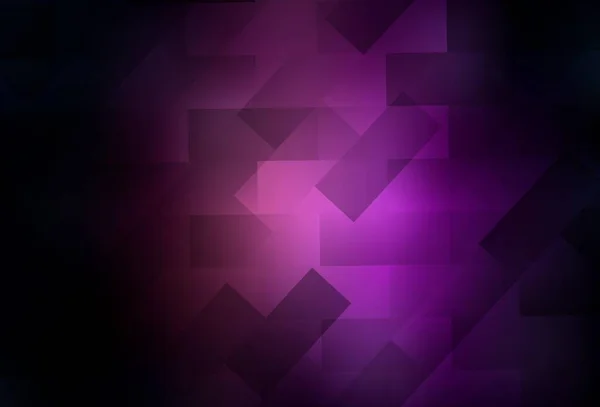 Темно Фиолетовый Векторный Фон Прямоугольниками Современная Абстрактная Иллюстрация Красочными Прямоугольниками — стоковый вектор