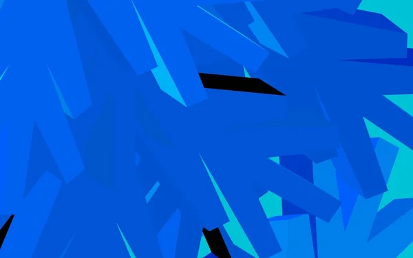 Fond Naturel Vecteur Bleu Foncé Avec Des Fleurs Illustration Créative — Image vectorielle