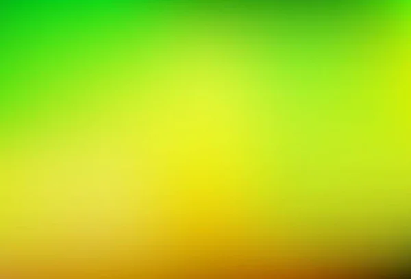 Світло Зелене Жовте Векторне Розмите Компонування Блискуча Барвиста Розмита Ілюстрація — стоковий вектор