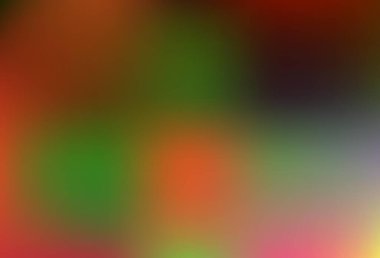 Koyu turuncu vektör gradyan bulanık çizim. Basit bir şekilde bulanık soyut gradyan çizimi. Tasarımlarınız için örnek.