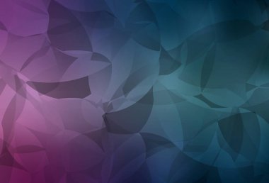 Açık mavi, kırmızı vektör soyut mozaik desen. Çokgen soyut çizim ve gradyan. İşiniz için yepyeni bir tasarım..