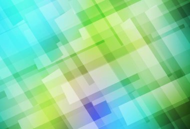 Açık mavi, sarı çizgiler, dikdörtgenler ile vektör düzeni. Glitter soyut resim dikdörtgen şekiller ile. En iyi tasarım, reklam, poster, afiş için.