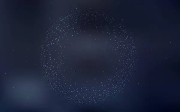 Fondo Vectorial Gris Oscuro Con Estrellas Galaxias Ilustración Colores Brillantes — Archivo Imágenes Vectoriales