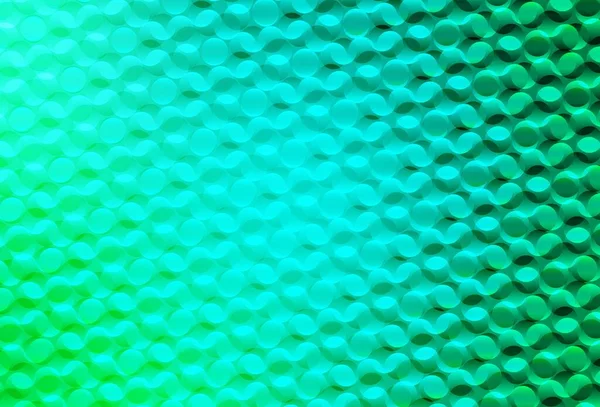 Светло Зеленая Векторная Текстура Дисками Блестящие Абстрактные Иллюстрации Размытыми Капельками — стоковый вектор