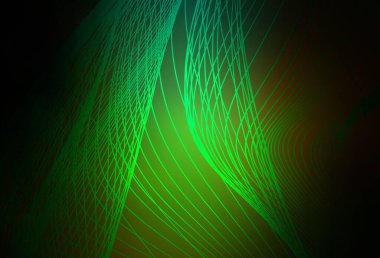 Koyu yeşil, kırmızı vektör soyut arkaplan. Yaratıcı illüstrasyon, yarım tonlu ve eğimli. İşiniz için yepyeni bir tasarım..