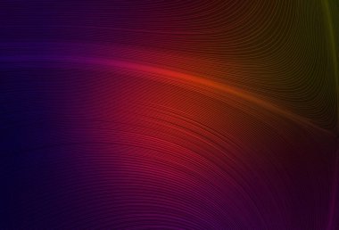 Koyu yeşil, renkli çizgileri olan kırmızı vektör dokusu. Bulanık arkaplanda gradyanı olan çizgiler. İş ilanınız için akıllı tasarım.