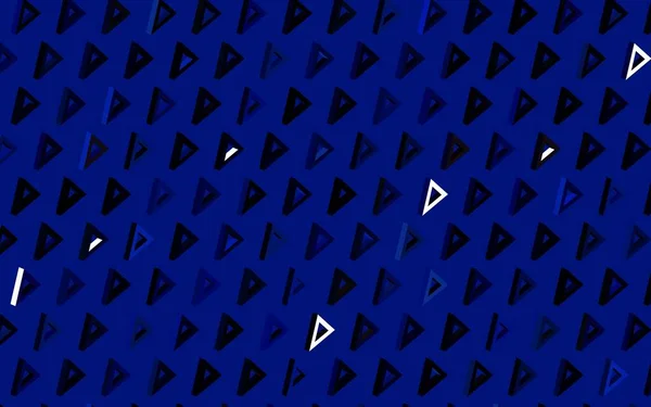 Σκούρο Μπλε Διανυσματική Διάταξη Γραμμές Τρίγωνα Εικονογράφηση Σετ Πολύχρωμα Τρίγωνα — Διανυσματικό Αρχείο
