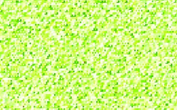 Světle Zelená Žlutá Vektorová Šablona Kosočtvercem Krásná Ilustrace Obdélníky Čtverci — Stockový vektor