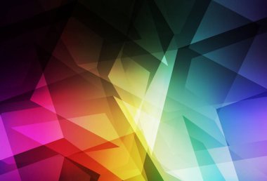 Karanlık çokrenkli vektör düşük polimer arkaplan. Çokgen şekilli bir örnek. Web siteniz için çokgen tasarım.