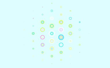 Lekeli ışık çok renkli vektör arkaplanı. Renkli su damlaları olan modern soyut çizimler. İş ilanınız için tasarım.