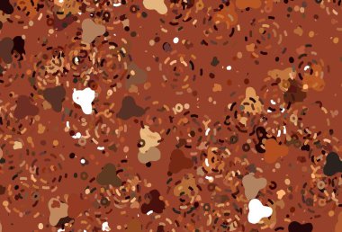 Soyut biçimlerde Light Orange vektör dokusu. Soyut gradyan şekilli basit renkli çizimler. Web siteniz için basit tasarım.