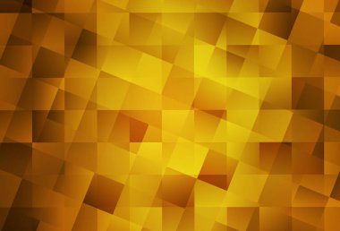 Eşkenar dörtgenli koyu turuncu vektör arkaplanı. Dikdörtgen şekilli soyut çizimler. Web siteleri için şablon kullanılabilir.