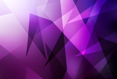 Üçgen biçiminde koyu pembe vektör dokusu. Doğa tarzında üçgenleri olan güzel bir çizim. İniş sayfası için modern şablon.