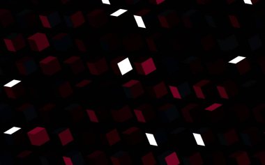 Koyu pembe vektör dokusu dikdörtgen biçiminde. Soyut arkaplanda dikdörtgenler ve renkli gradyanlar. Web siteleri için şablon kullanılabilir.