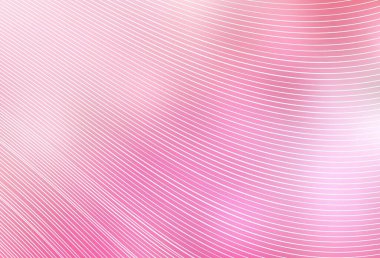 Düz çizgileri olan açık pembe vektör arkaplan. Renkli çubuklarla, soyut çizimler. Güzel geçmişiniz için şablon.