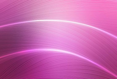 Eğri çizgileri olan açık pembe vektör düzeni. Eğimli çizgileri olan zarif parlak bir illüstrasyon. Cep telefonu ekranları için arkaplan.