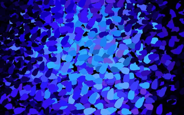Dunkelrosa Blauer Vektorhintergrund Mit Memphis Formen Illustration Mit Farbenfrohen Verlaufsformen — Stockvektor