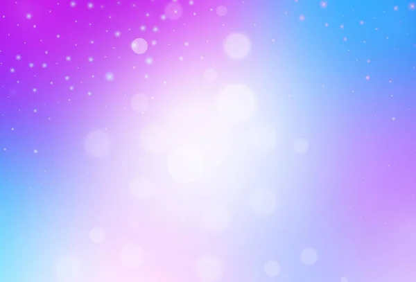 Light Pink Blue Vector Background Xmas 스타일 크리스마스의 요소에 삽화이다 — 스톡 벡터