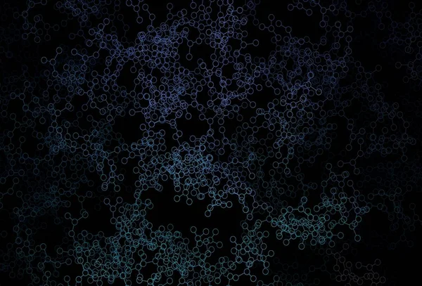 Azul Oscuro Textura Vectorial Verde Con Concepto Inteligencia Artificial Diseño — Archivo Imágenes Vectoriales