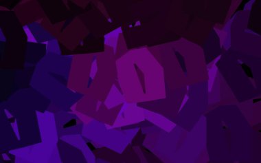 Altıgenli koyu mor vektör arkaplan. Altıgenli soyut bir tasarım. Duvar kağıtlarının dokusu için desen.