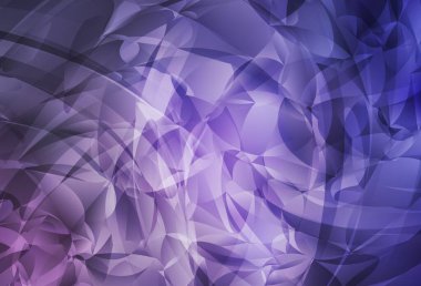 Rastgele şekilli açık mor vektör deseni. Soyut tarzda rengarenk gradyan şekilleri olan bir resim. Duvar kağıtları için zarif tasarım.