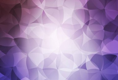 Soyut formlarla açık mor vektör dokusu. Renkli rastgele şekillerle modern soyut illüstrasyon. Kartvizitiniz için modern tasarım.