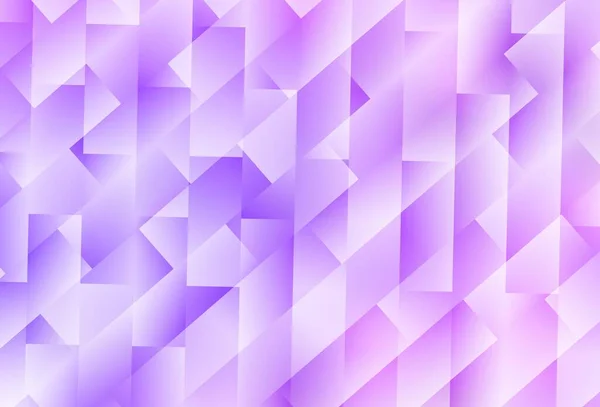 Disposition Vectorielle Violet Clair Avec Lignes Rectangles Illustration Abstraite Gradient — Image vectorielle