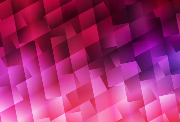 Dark Purple Pink Vector Layout Lines Rectangles Beautiful Illustration Rectangles — Stock Vector