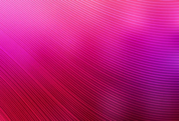 Violet Clair Disposition Vectorielle Rose Avec Lignes Plates Design Décoratif — Image vectorielle