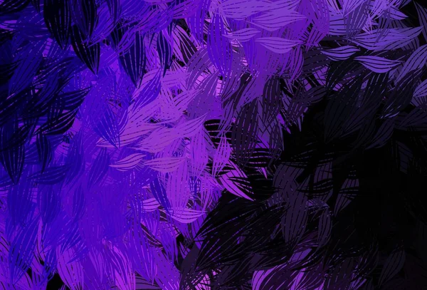 Темно Фіолетовий Рожевий Вектор Природний Фон Листям Листя Елегантному Натуральному — стоковий вектор