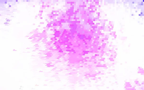 Violet Clair Fond Vectoriel Rose Dans Style Polygonal Rectangules Sur — Image vectorielle
