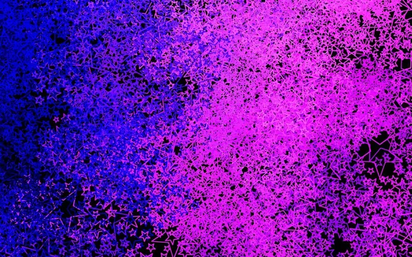 Темно Фиолетовая Розовая Векторная Текстура Красивыми Звездами Размытый Декоративный Дизайн — стоковый вектор