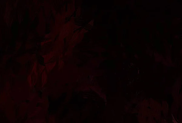 Шаблон Темно Красного Вектора Листьями Листья Размытом Абстрактном Фоне Градиентом — стоковый вектор