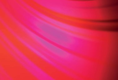 Açık Kırmızı Vektör soyut arkaplan. Gradyan tasarımlı, soyut, ışıltılı çizimler. İş tasarımınız için yeni biçim.