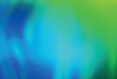 Açık mavi, yeşil vektör soyut parlak şablonu bulanıklaştırdı. Soyut renkli gradyan çizimi. Bir cep telefonu için arka plan.