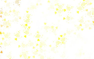 Açık Kırmızı, Memphis şekilli sarı vektör arkaplan. Soyut gradyan şekilli basit renkli çizimler. Duvar kağıtları için zarif tasarım.