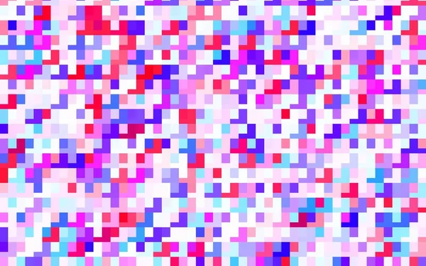 浅蓝色 红色矢量背景与菱形 现代抽象图解与彩色矩形 小册子 传单的样式 — 图库矢量图片